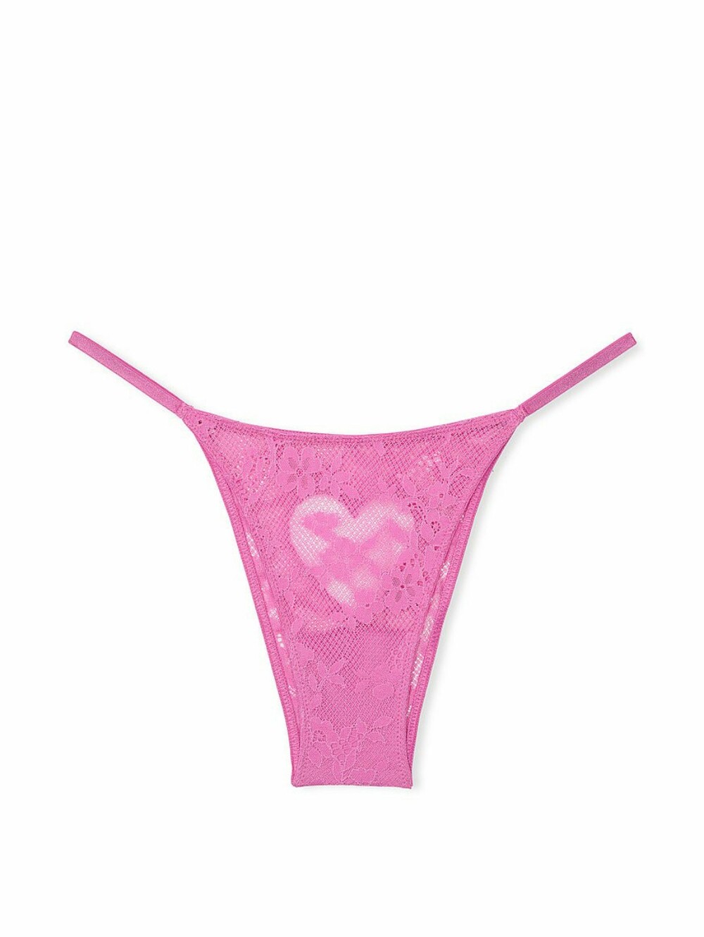 Victoria's Secret Dream Angels High Leg Lace Heart Brazilian Panty L Large NEW